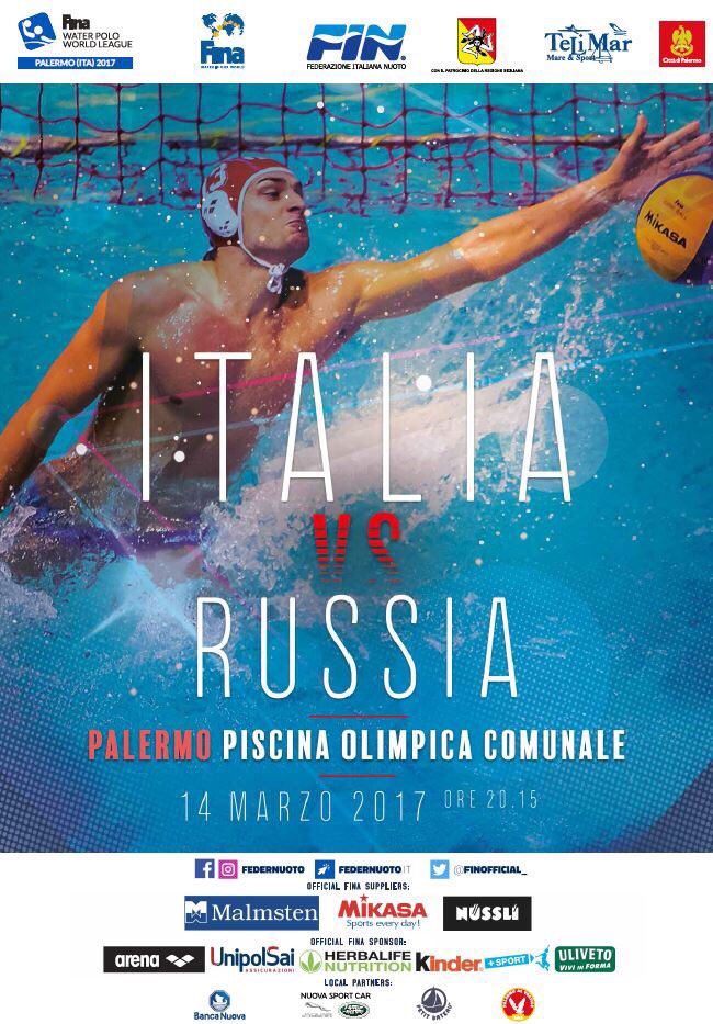 Questa sera ore 20.15 appuntamento con la grande #pallanuoto 🤽🏻‍♂️
Il <a href="/7belloOfficial/">7bello</a> sfida la #Russia 
Diretta <a href="/RaiSport/">RaiSport</a>