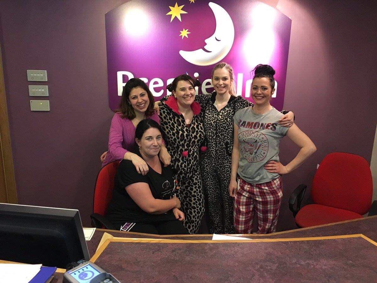 PJ day supporting #gosh and St Catherine's hospice in Scarborough <a href="/js_northeast/">JS_Northeast</a> <a href="/jfair79/">Jon Fairbairn</a> <a href="/SDEBDD/">simon ewins</a>