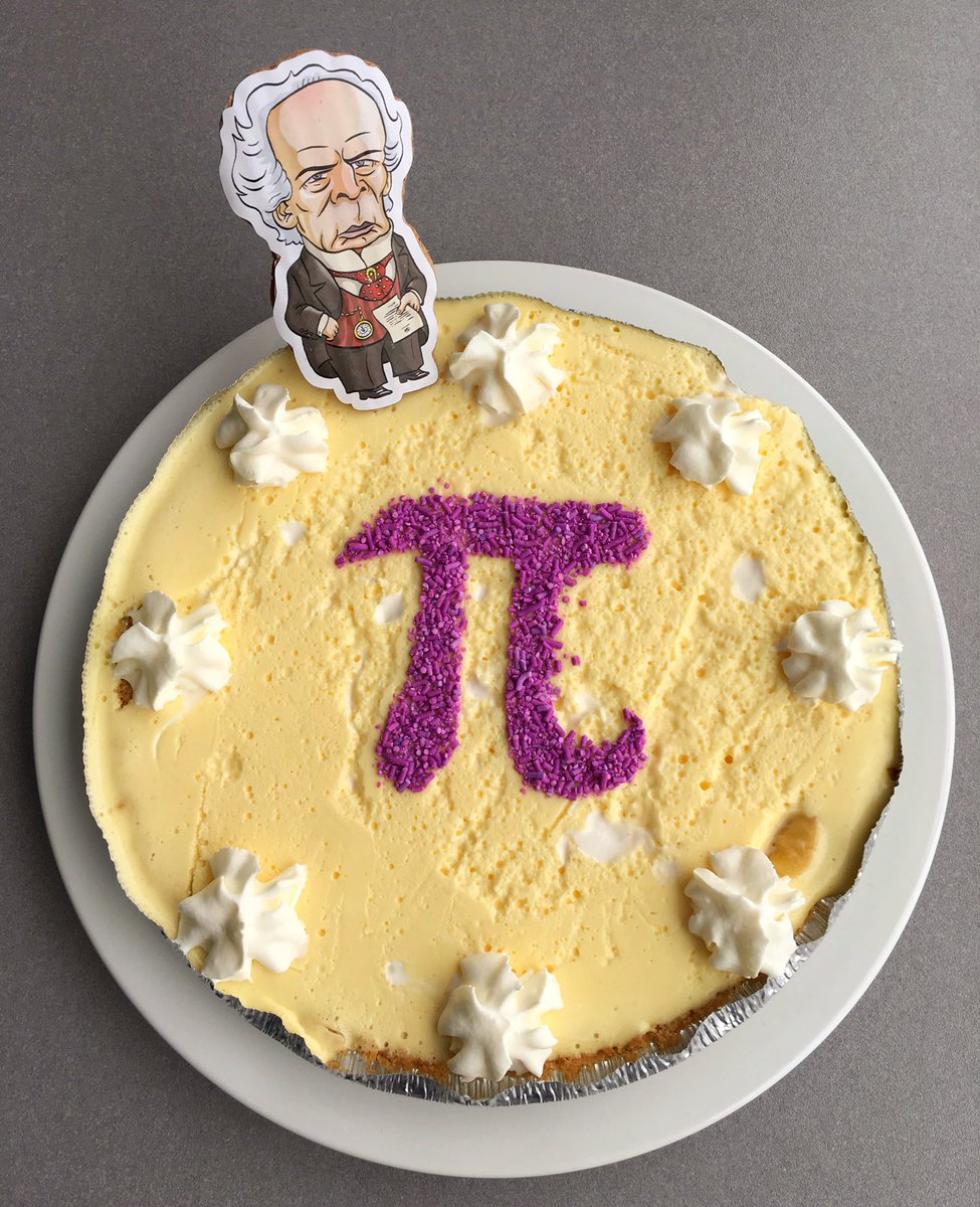Purple Pi + Golden pie = 💜💛 Happy #PiDay, Golden Hawks!