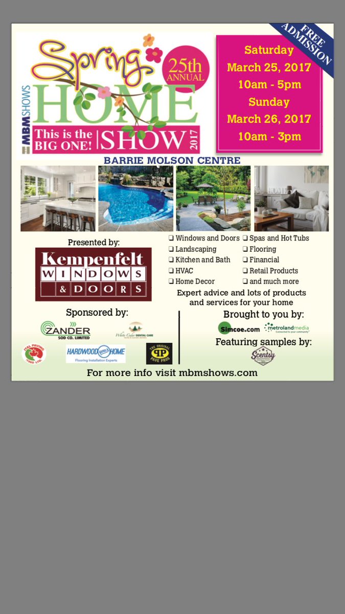 Visit us at the Home Show booth M124!
