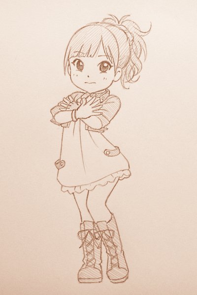 「抱きしめて抱きしめてももち 」|明日桧のイラスト