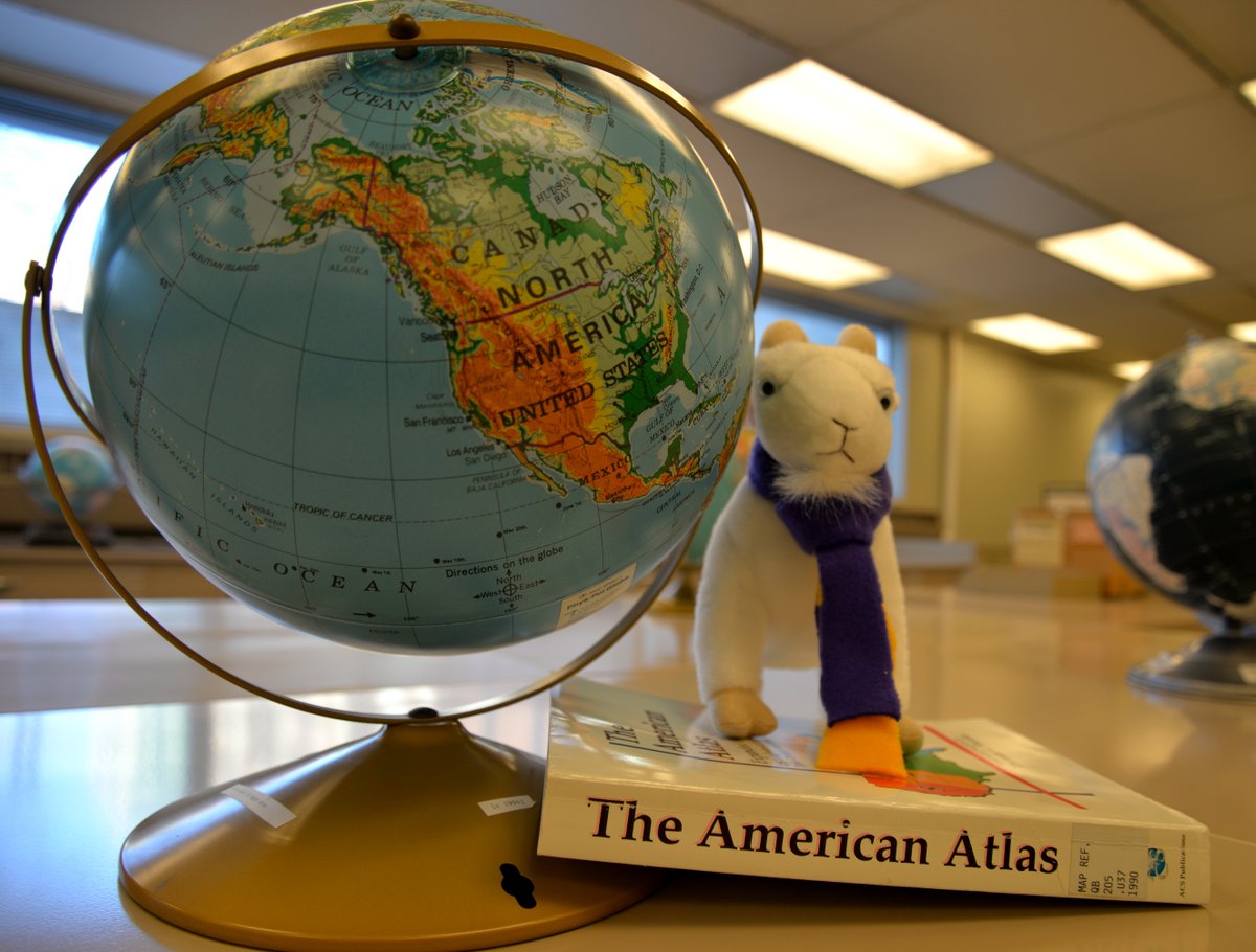 RodLibrary's tweet photo. Billy traveled to the map collection for Spring Break. Which floor did he visit? #FindItAtRod #BillyTheLibraryKid #ILoveRodLibrary https://t.co/caVgfYWGmQ