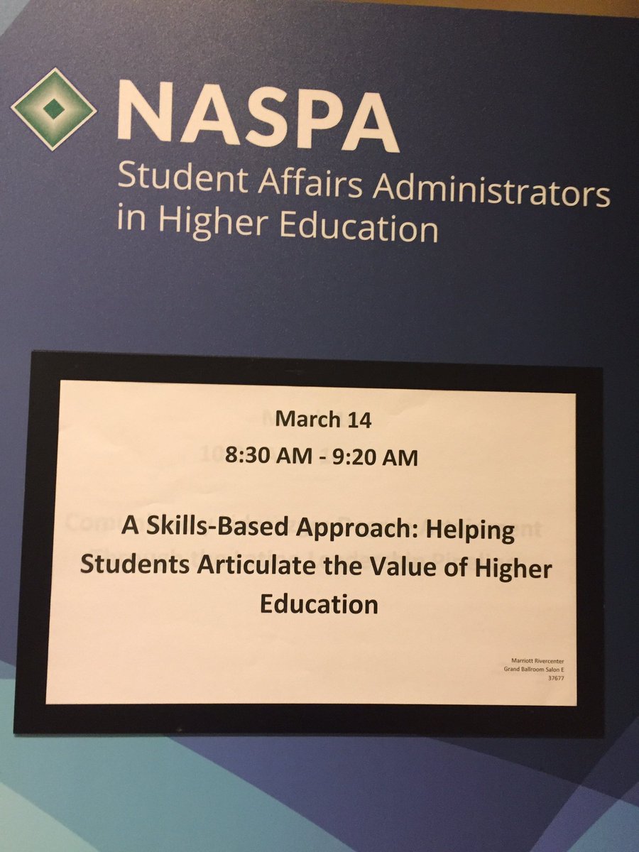 You could see <a href="/JulianCastro/">Julián Castro</a> at #NASPA17, but wouldn't you really rather be w/ me, Twyla, <a href="/jamiethompson10/">Jamie Thompson</a> &amp; <a href="/MelissaPFlowers/">Melissa Flowers</a>?