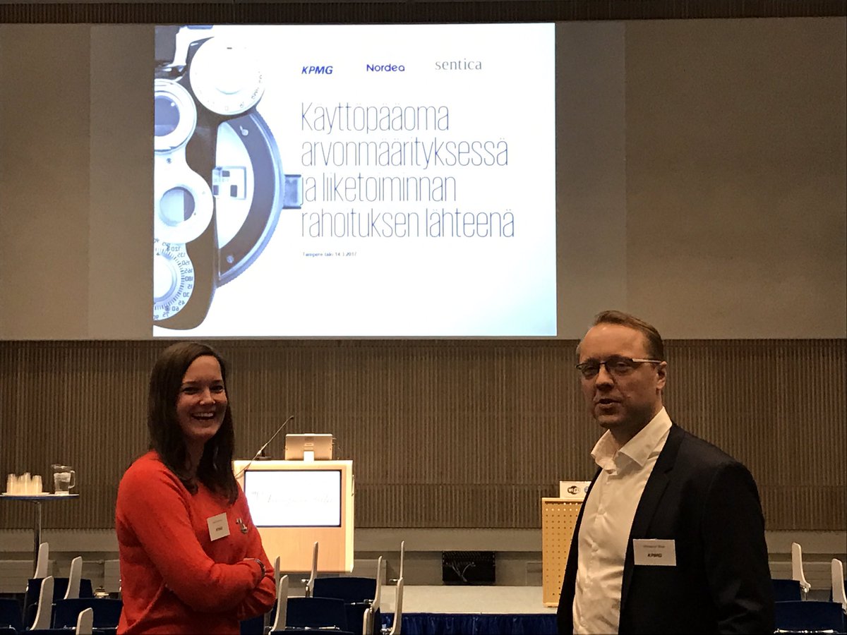 Tärkeän asian äärellä yhdessä asiakkaiden, Sentican ja KPMG:n!