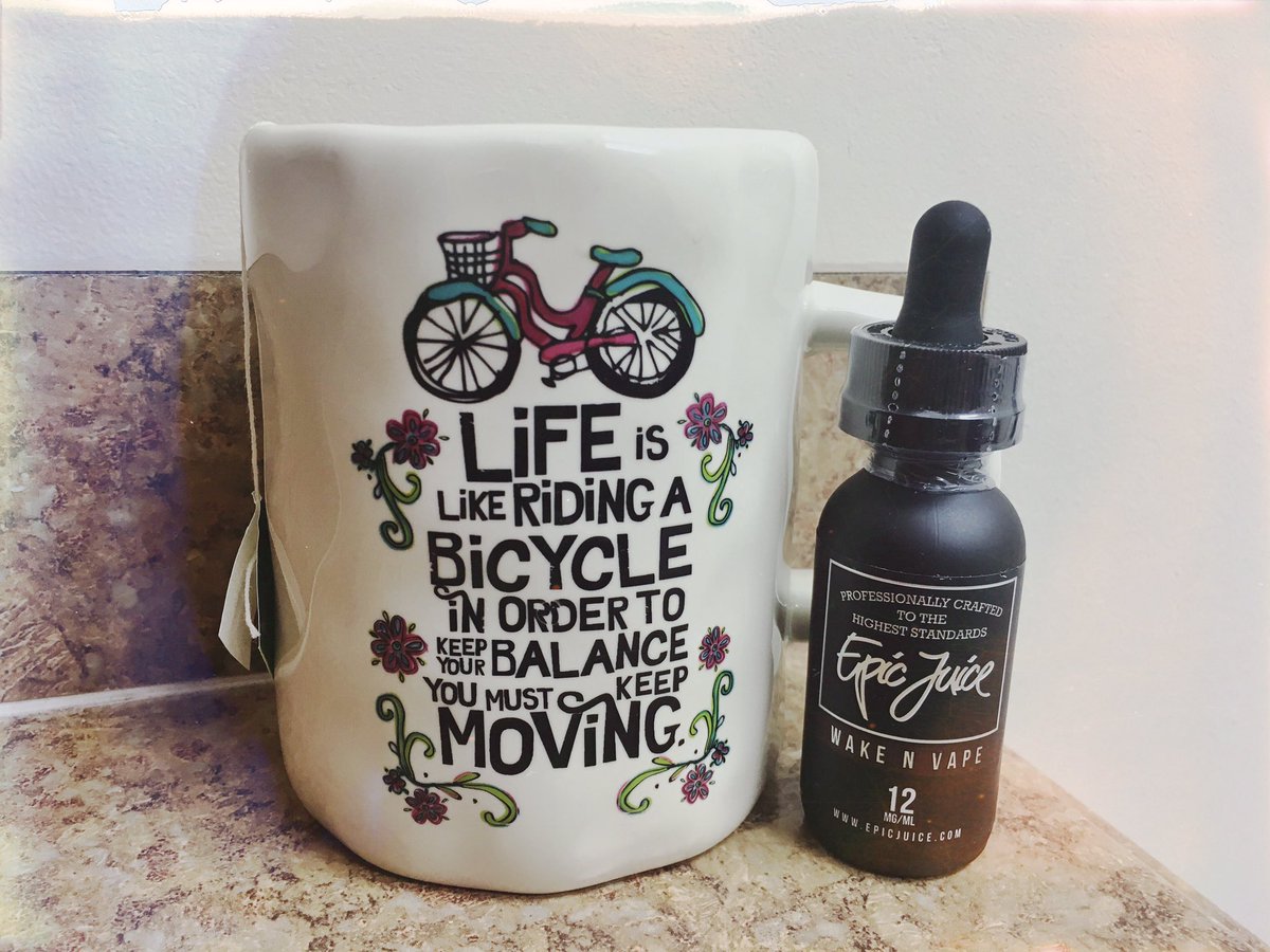 VapingXtreme's tweet photo. #WakeandVape with Epic Juice! What are you vaping today? ☕️💨 #vapelife #vapecommunity #ncvape #Vapenation #vape #vaping #ejuice https://t.co/8n2Kxe81mo