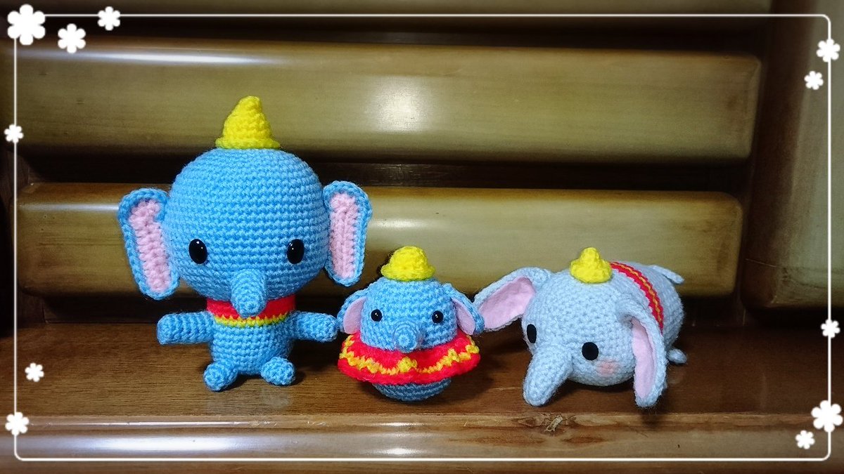 輪になっておどろ お手手つないでカワイイディズニーあみぐるみたち