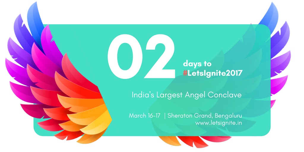 lvxventures's tweet photo. Join 300+ Angels/VCs and Corporates, watch 15 of India's hottest startups pitch and more at #LetsIgnite2017. https://t.co/F6HBC8dwea https://t.co/rxuMBAyxEW