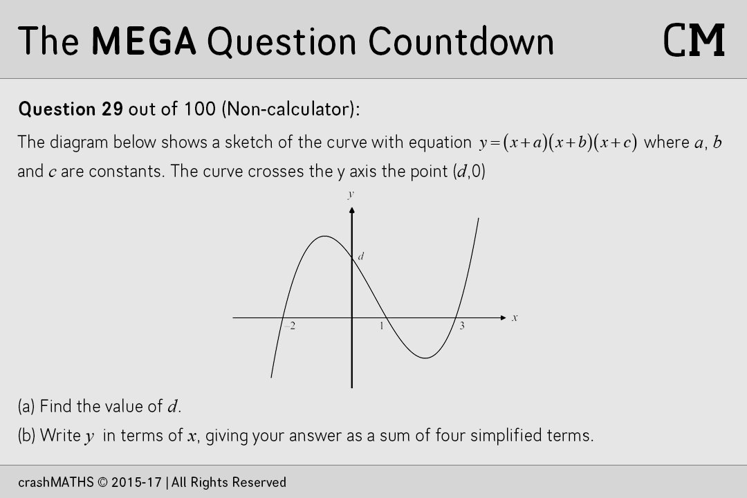 Crashmaths On Twitter Question 29 Of Our Mega Question