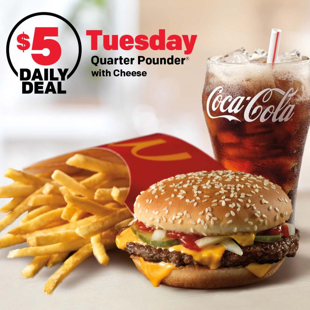 Quarter Pounder With Cheese Meal