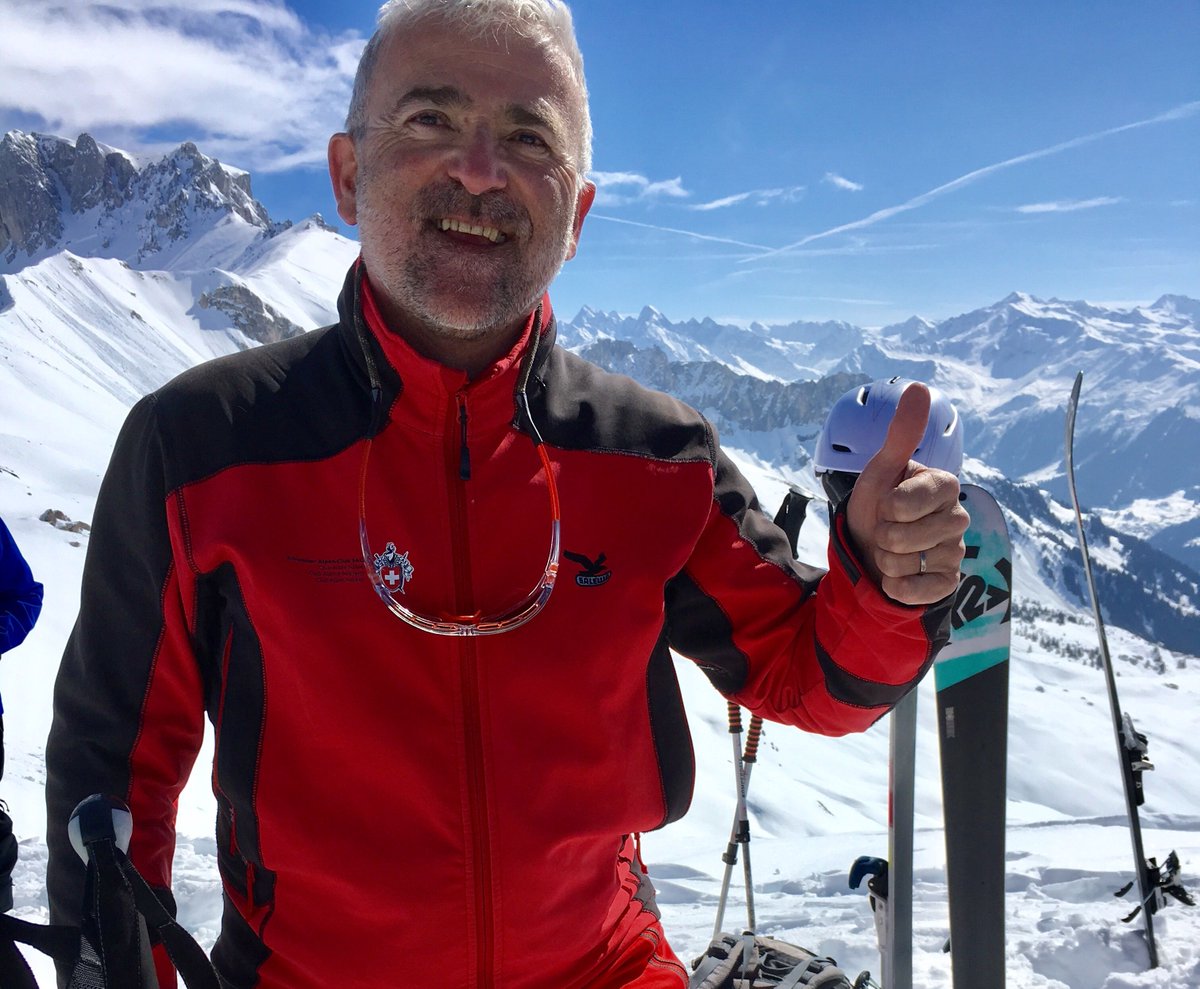 What a day! Heute auf dem Läggischhorn über ddm Prättigau. Wandetmagazin SCHWEIZ Verleger Peter-Lukas Meier