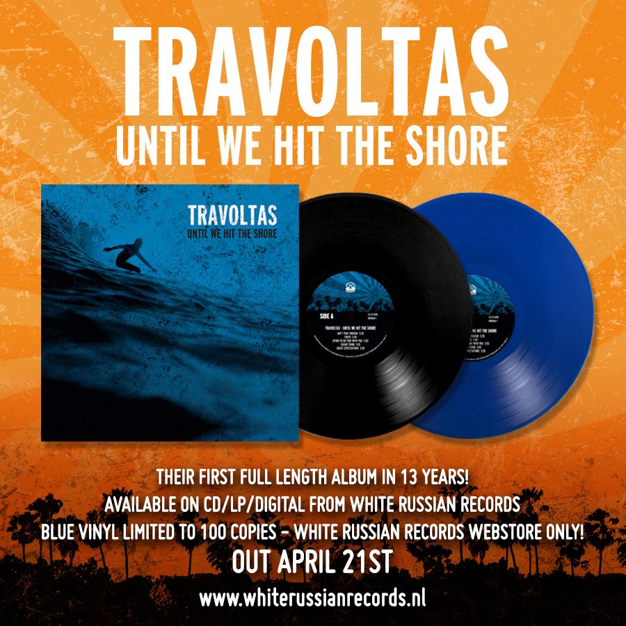 Our new album "Until We Hit The Shore" will be out 4/21 on White Russian Records! Go to tinyurl.com/WRRpreorders to pre-order!