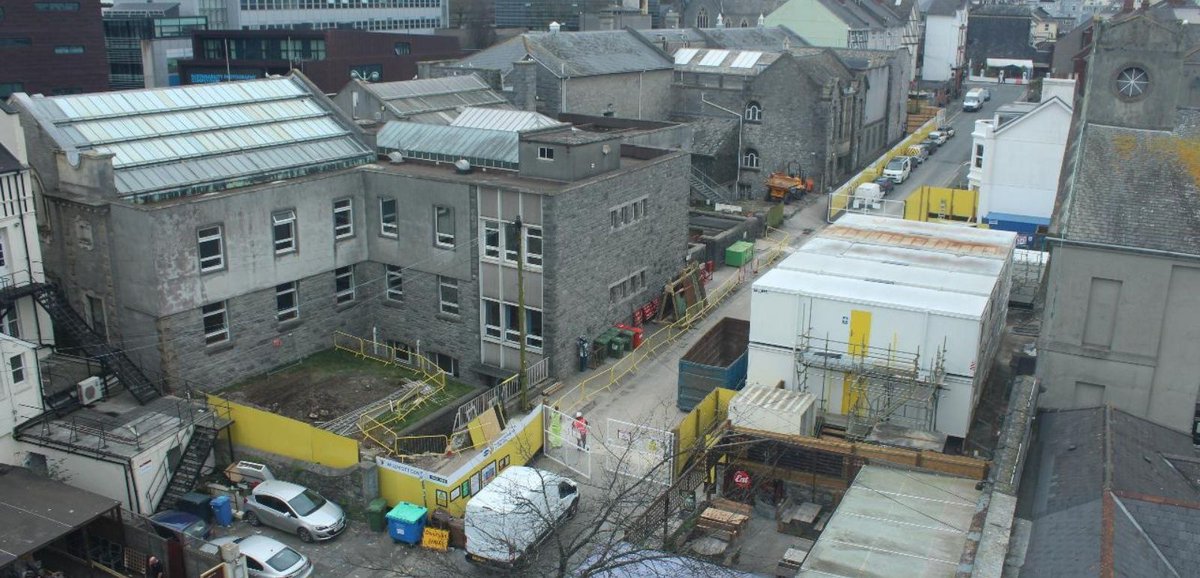WillmottDixon's tweet photo. Check out all the latest updates from #Plymouth History Centre with our live web cam! https://t.co/cLWUcPNSXX https://t.co/K1G3n1eesN