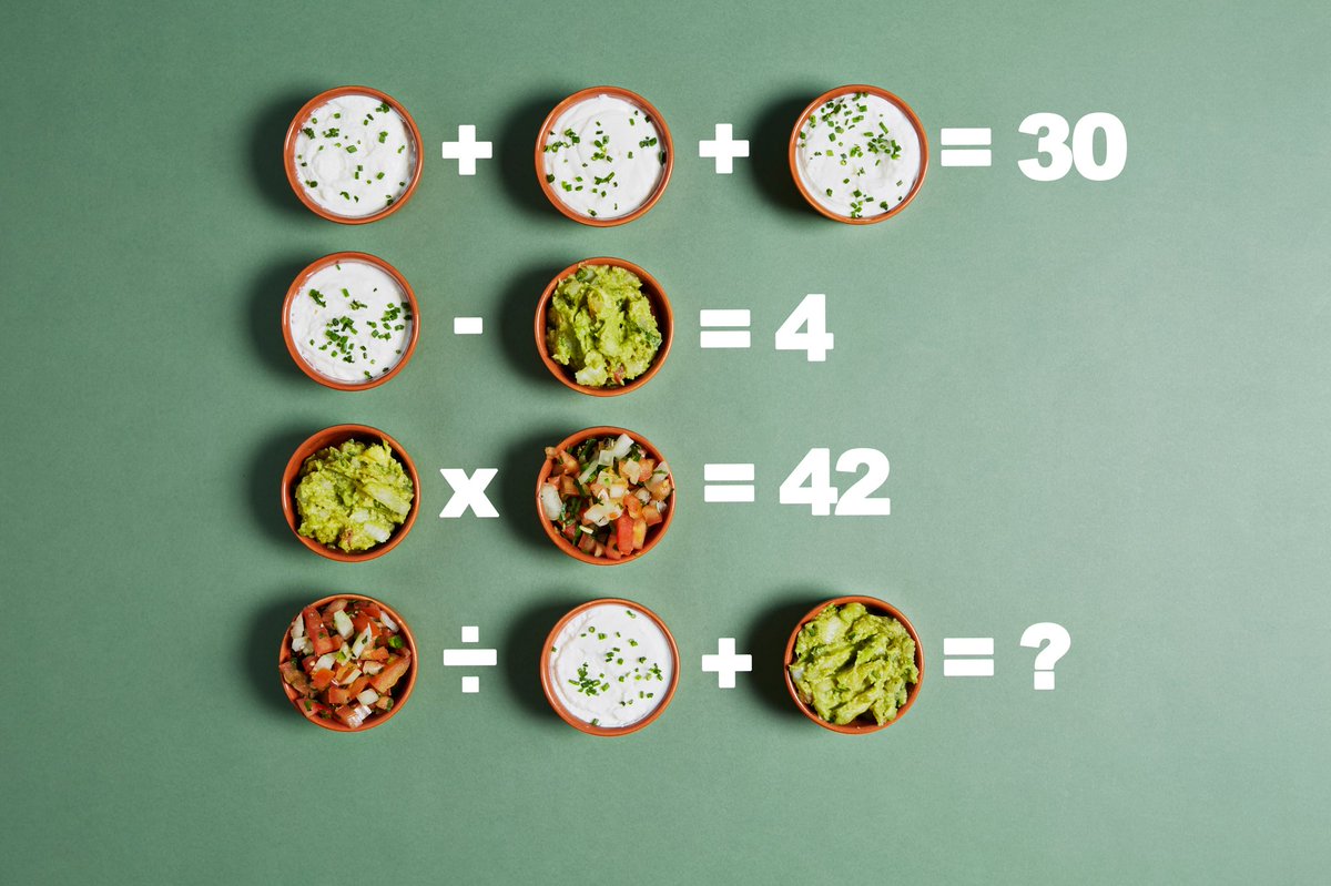 chimichangauk's tweet photo. It's #worldmathsweek . Can your smartest friend solve this? Tag them and find out https://t.co/c0tPTB11hX