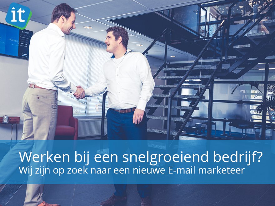 Ben jij een topper op het gebied van e-mail marketing in een echte CRM-omgeving én ben je toe aan de volgende stap? tinyurl.com/h4w7hyy