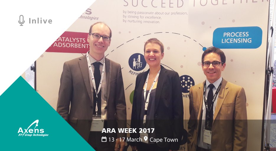 AxensGroup's tweet photo. #ARAweek 2017 in Cape Town πΏπ¦: Come see us on booth nΒ°13 π€! cc @info_ara https://t.co/csZruUcJFO