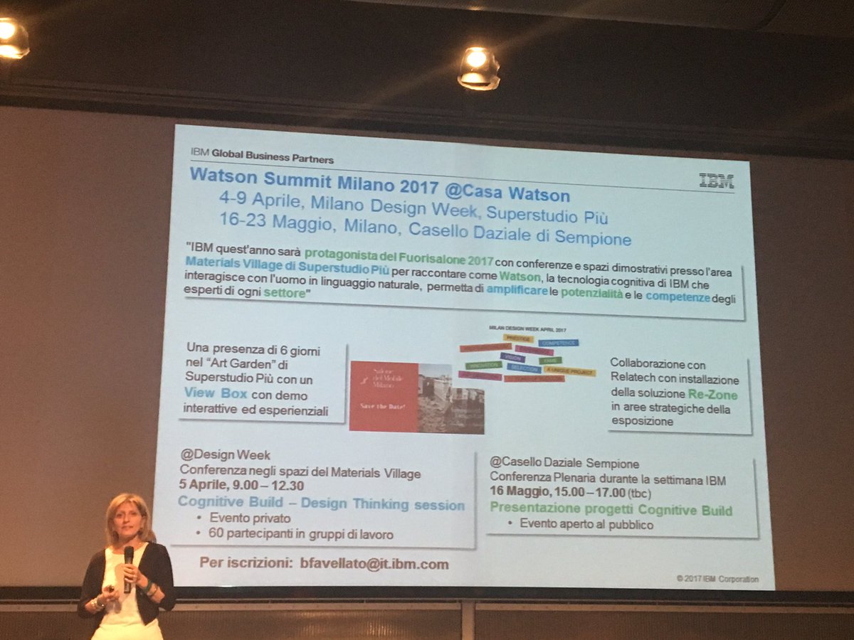 TorresaniB's tweet photo. #ibmbplc novità e opportunità x i #partner: hw, sw, finanziamenti e il contest su #Watson - previsto un summit a Milano (ad aprile e maggio) https://t.co/9J8RMaIDGP