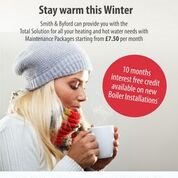 Don't get caught out - have your heating and water system checked. From only £7.50 a month!
smithandbyford.com