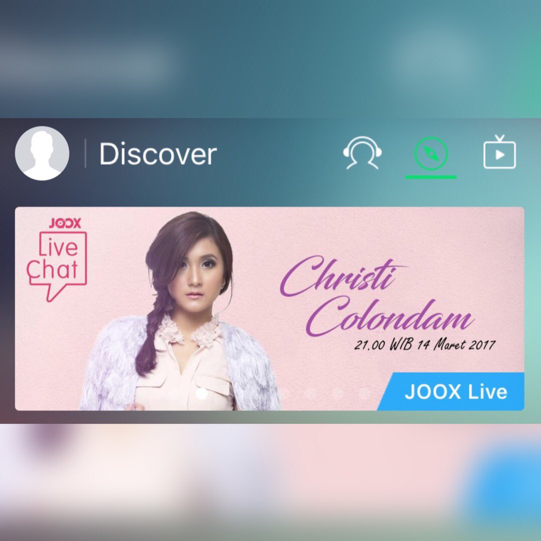 "Maaf Cintamu Di Aku <a href="/ChristiColondam/">CCC</a> Let's enjoy music on <a href="/JOOX_ID/">JOOX Indonesia</a> joox.com/common_redirec… (#JOOX) #jooxlivechatwithchristicolondam