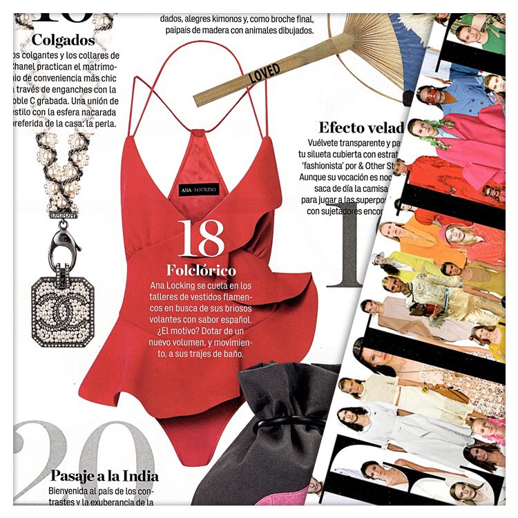 AnaLocking's tweet photo. Folk trend by #ElleMagazine ✨ #AnaLocking neopren body 🤔 #TheThinkerLocking ✨ Thanksss #ElleTeam 💋😘💋 https://t.co/vf7ytr00gH
