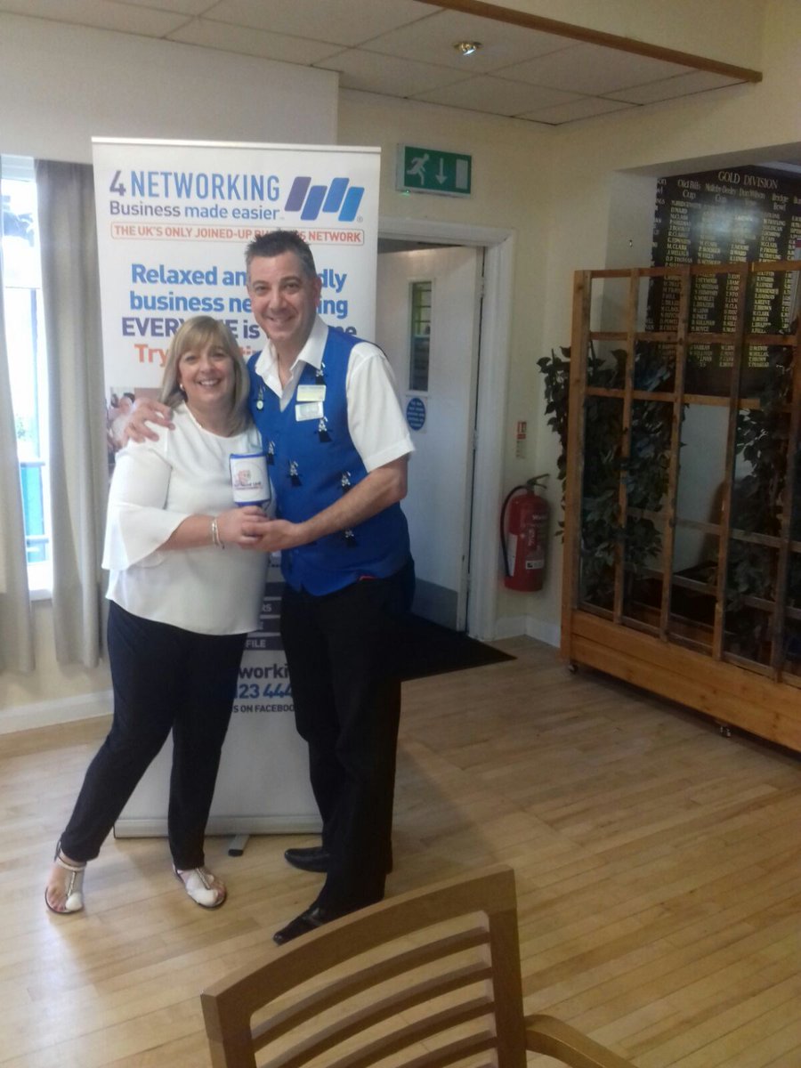 With <a href="/theothemagician/">Theo The Magician</a> collecting the Charity pot on behalf of Neo-natal unit @epsom_sthelier from Group Leader Sally from <a href="/1stopinsurance/">1Stop Insurance Ltd</a>
