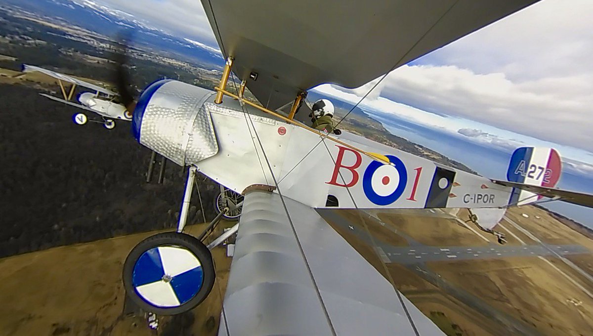 RCAF_ARC's tweet photo. And they're off...
Pilots take to the air to prepare for Vimy Flight and the 100th anniversary celebrations!
#VIMY100 #RFCC100 #RCAF https://t.co/Mkeqlmxb2z