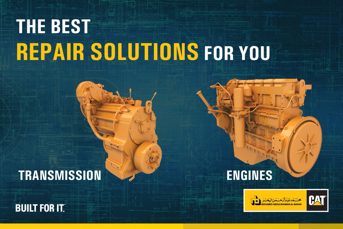 AlBahar_Cat's tweet photo. Thinking where to fix CAT Engines & Transmissions? Al-Bahar has #repairoptions to avoid potential damage. https://t.co/EKqVBYvBet https://t.co/Bo4OysF7iC