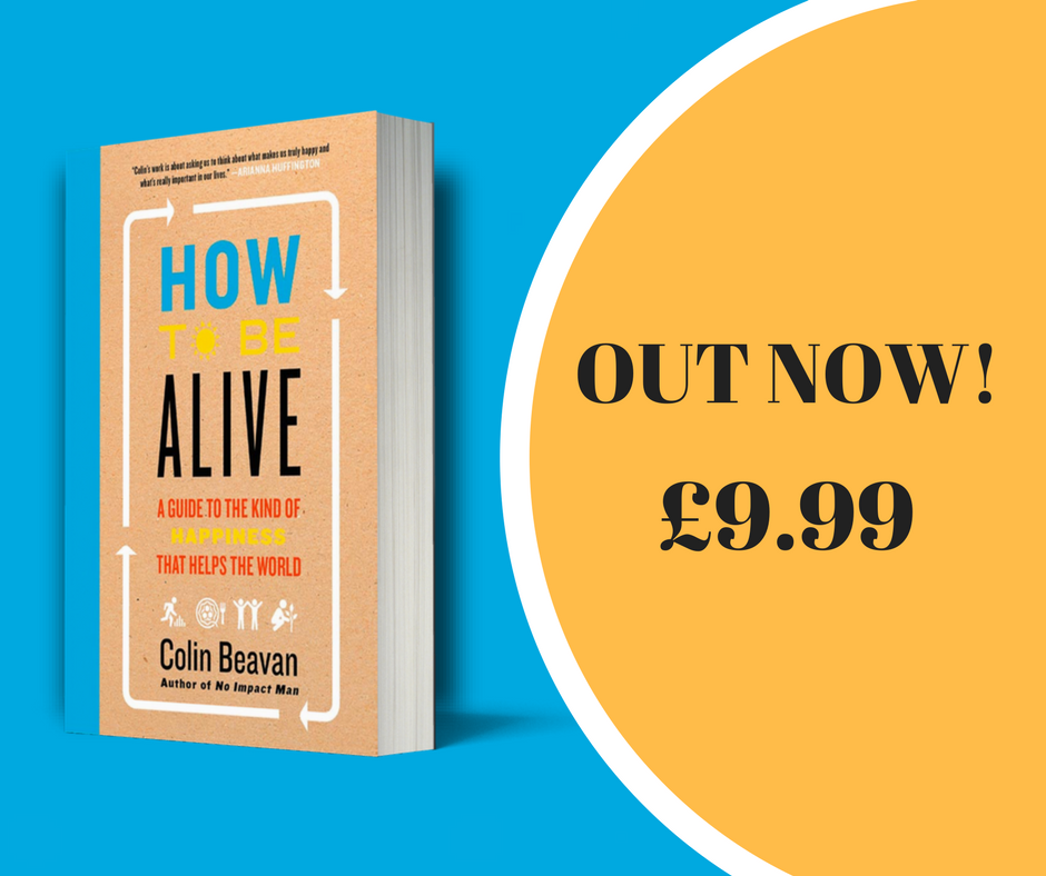 Harper360UK's tweet photo. Celebrate the power of life with #HowToBeAlive by @ColinBeavan- our pick of the day! https://t.co/SU9qcJPYbw