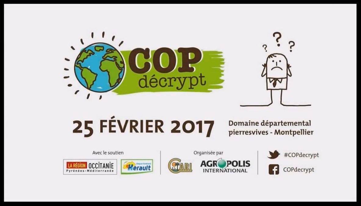 CARI_ONG's tweet photo. #COPdecrypt - Retour en vidéo sur les tables rondes #climat #biodiversité et #desertification https://t.co/Nz9aIWhgZR https://t.co/QXAtvUwTCo