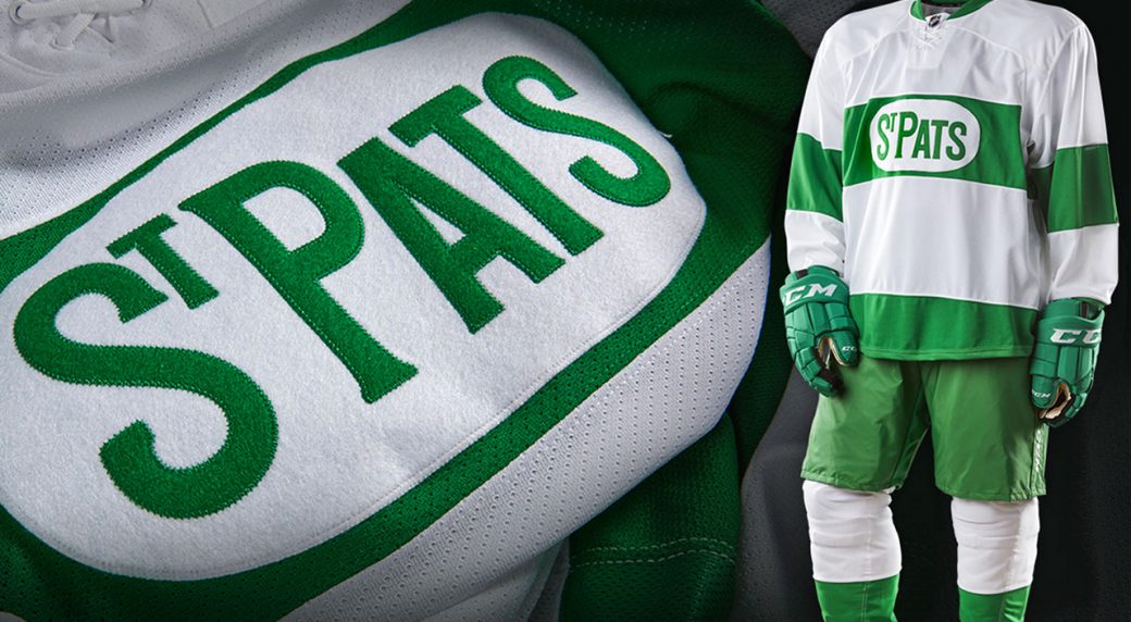 leafs st pats jersey