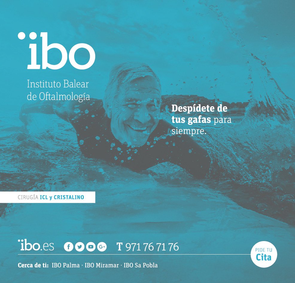 ibomallorca's tweet photo. Despídete de tus gafas para siempre! Disfruta la libertad del momento! Solicita información: 971767176 #FelizMartes https://t.co/OMGYhcuFfT