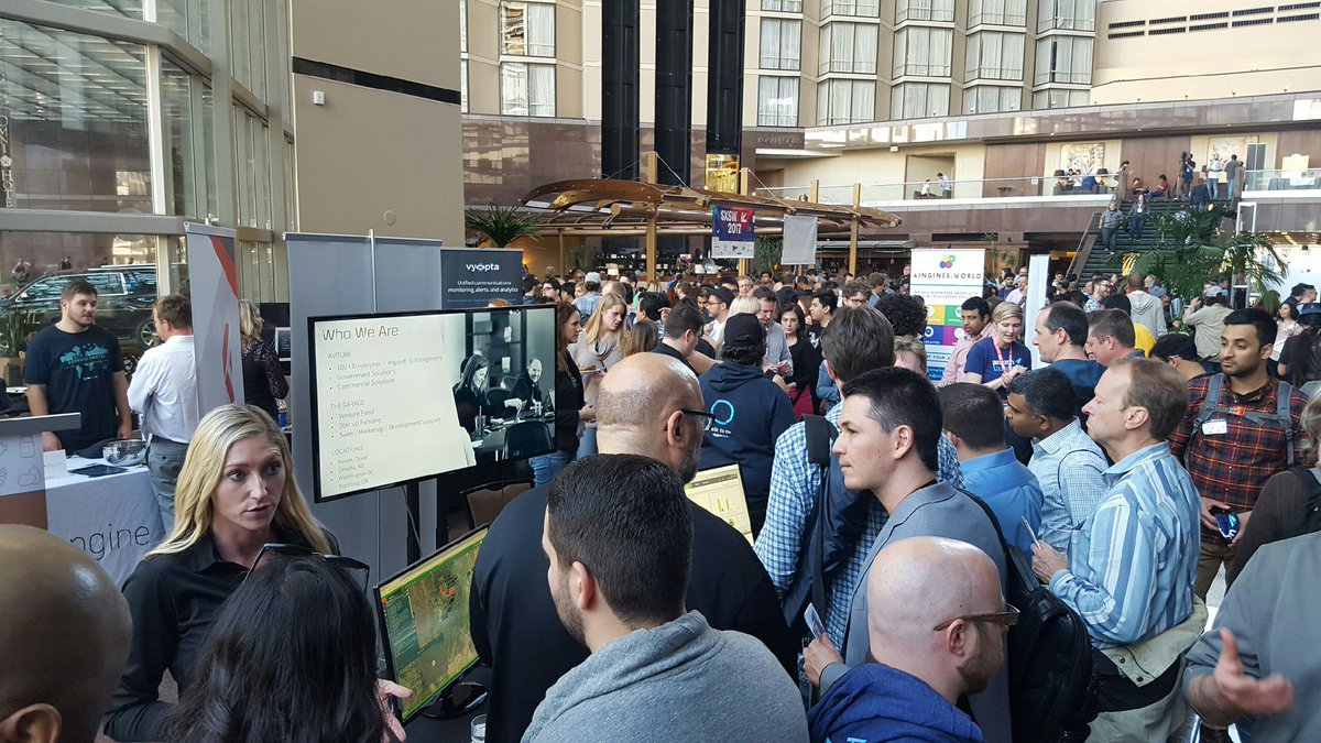 #ICYMI: Packed house at the <a href="/ATXStartupCrawl/">Austin Startup Crawl</a> last night. Thanks for stopping by <a href="/aviture/">Aviture</a> to talk #tech with us. <a href="/CapitalFactory/">Capital Factory ⚙️</a> #sxsw