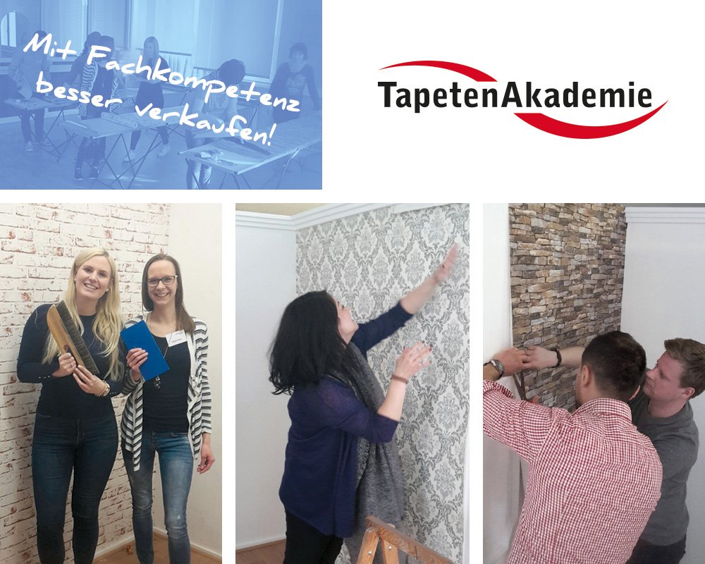 as_wallpaper's tweet photo. Die TapetenAkademie ist wieder in vollem Gang.🎓📚
 Hier ein paar Impressionen des aktuellen Seminarmoduls zum "Fachberater/-in Tapete" (IHK) https://t.co/ckF9mc6gfQ