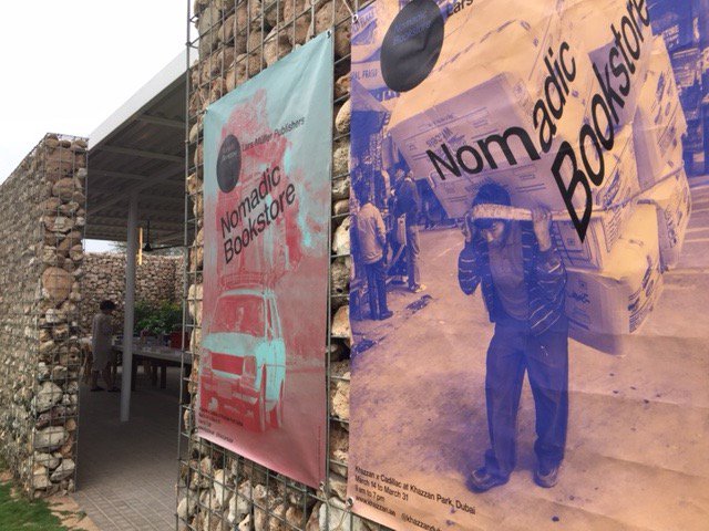 LarsMullerBooks's tweet photo. Talk with @AhmedMater tonight at our #NomadicBookstore in Dubai at Khazzan Park, 7.30pm. He'll also talk about his work at #StandingRock. https://t.co/gjQcYqn4Dc