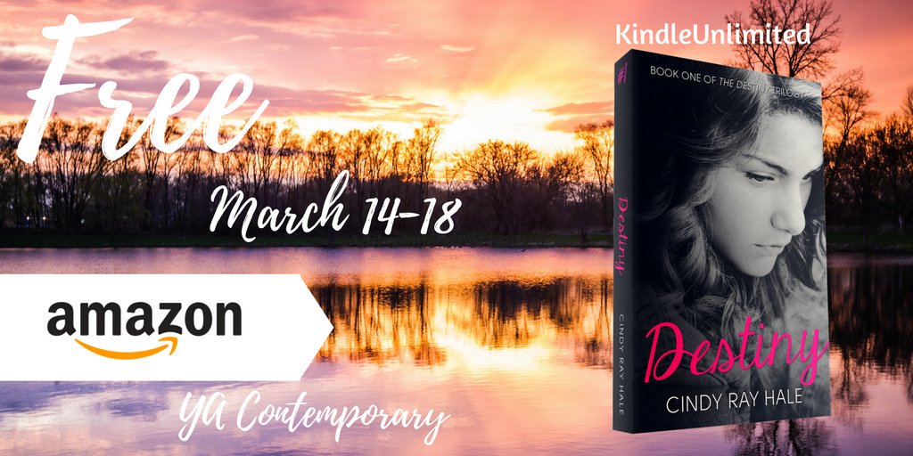 CindyRayHale's tweet photo. For the first time EVER Destiny  is #FREE on Amazon #YAlit https://t.co/pRkVmu5DCS https://t.co/ndAU2OP0Iz