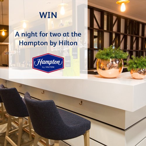 To celebrate the opening of our new hotel, we’re giving away a night’s stay for two
