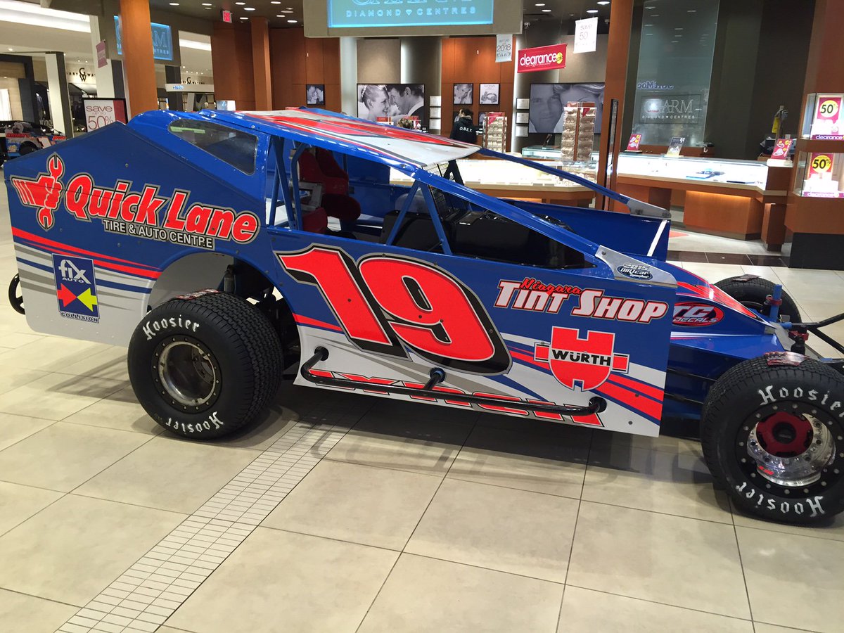 edlearnford's tweet image. Some of our Techs also Race cars!  Check out our Quicklane Manager Charlie Lynch's Dirt Car Sportmans class on display at the Pen Center!