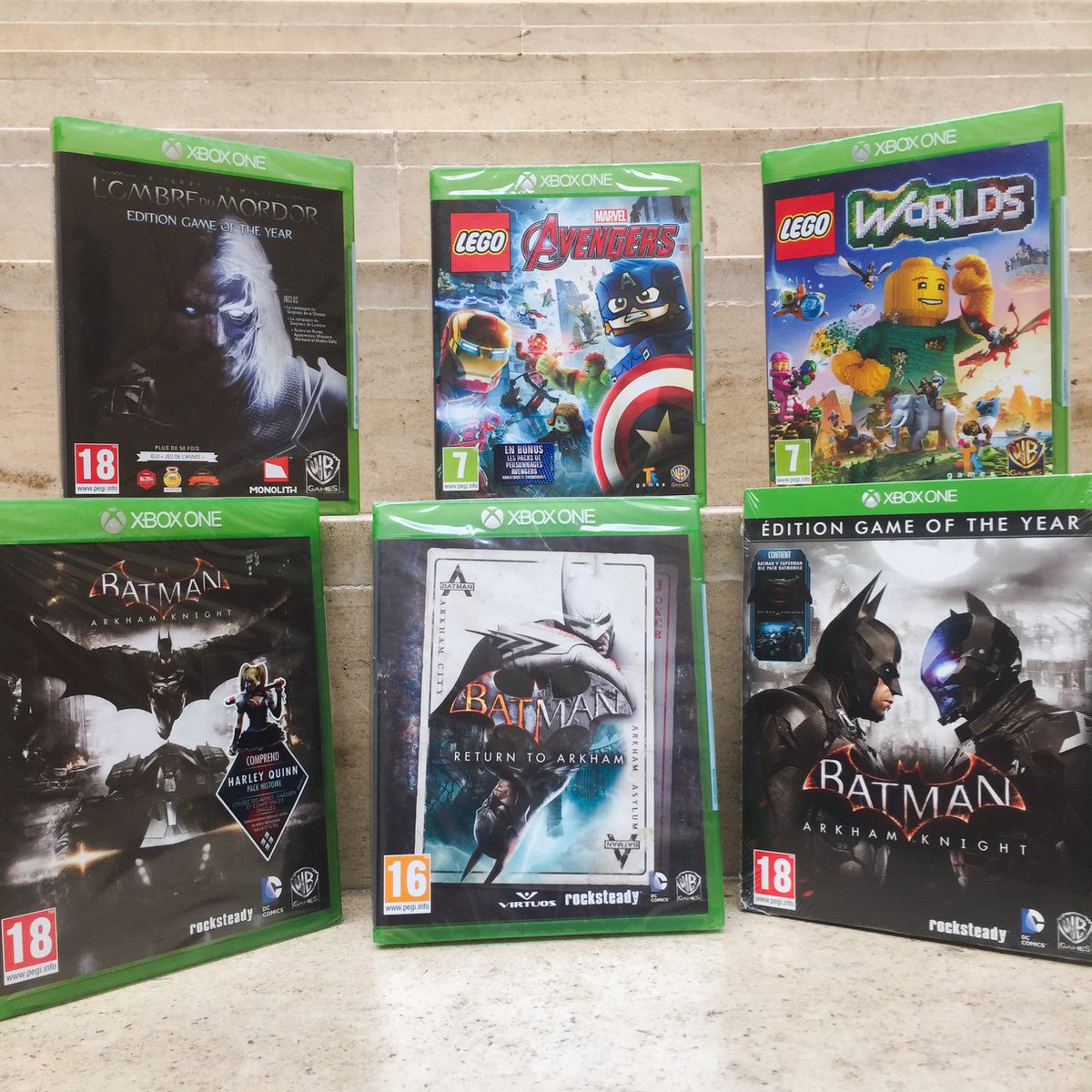 warnerbrosfr's tweet photo. Bon anniversaire @XboxFR ❤️ ! Pour fêter ça, on vous offre un pack de jeu WB Games. RT &amp; follow pour participer. #Xbox15Ans https://t.co/gJ8sjtkuJM