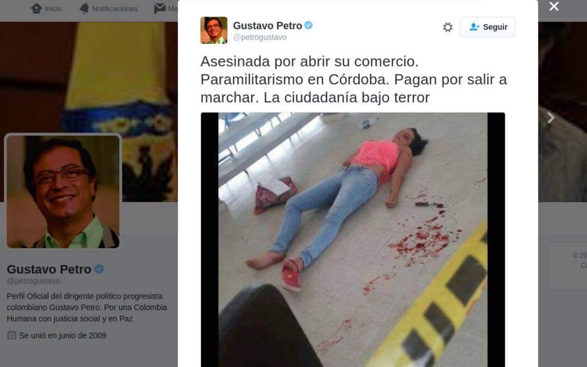 PMiguelArrazola's tweet photo. Petro sabemos la clase de personas y de lo montajes que son capaces de hacer Ud y su lacayo progresista

#NoMasMentiras
#NuncaAmenaceANadie https://t.co/ZTIabAJ7I6