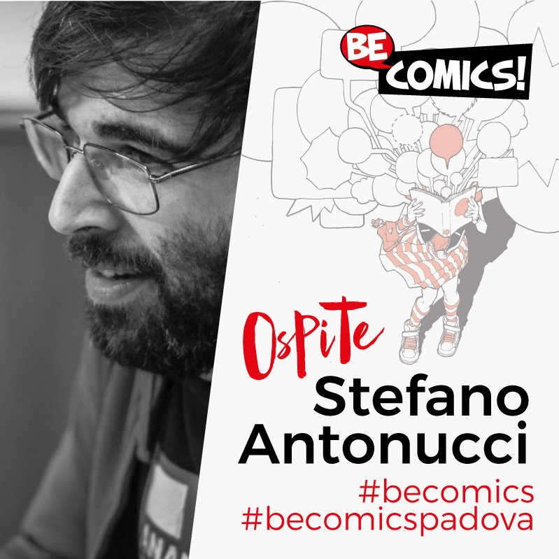 Be Comics! Padova (@becomicspadova) on Twitter photo #BeComics #Sabato18 Incontro C'è poco da ridere: fumetto umoristico w/ <a href="/titofaraci/">Tito Faraci</a> <a href="/TuonoPettinato/">Tuono Pettinato</a> #StefanoAntonucci goo.gl/sO3PQS #BeComics #Sabato18 Incontro C'è poco da ridere: fumetto umoristico w/ <a href="/titofaraci/">Tito Faraci</a> <a href="/TuonoPettinato/">Tuono Pettinato</a> #StefanoAntonucci goo.gl/sO3PQS