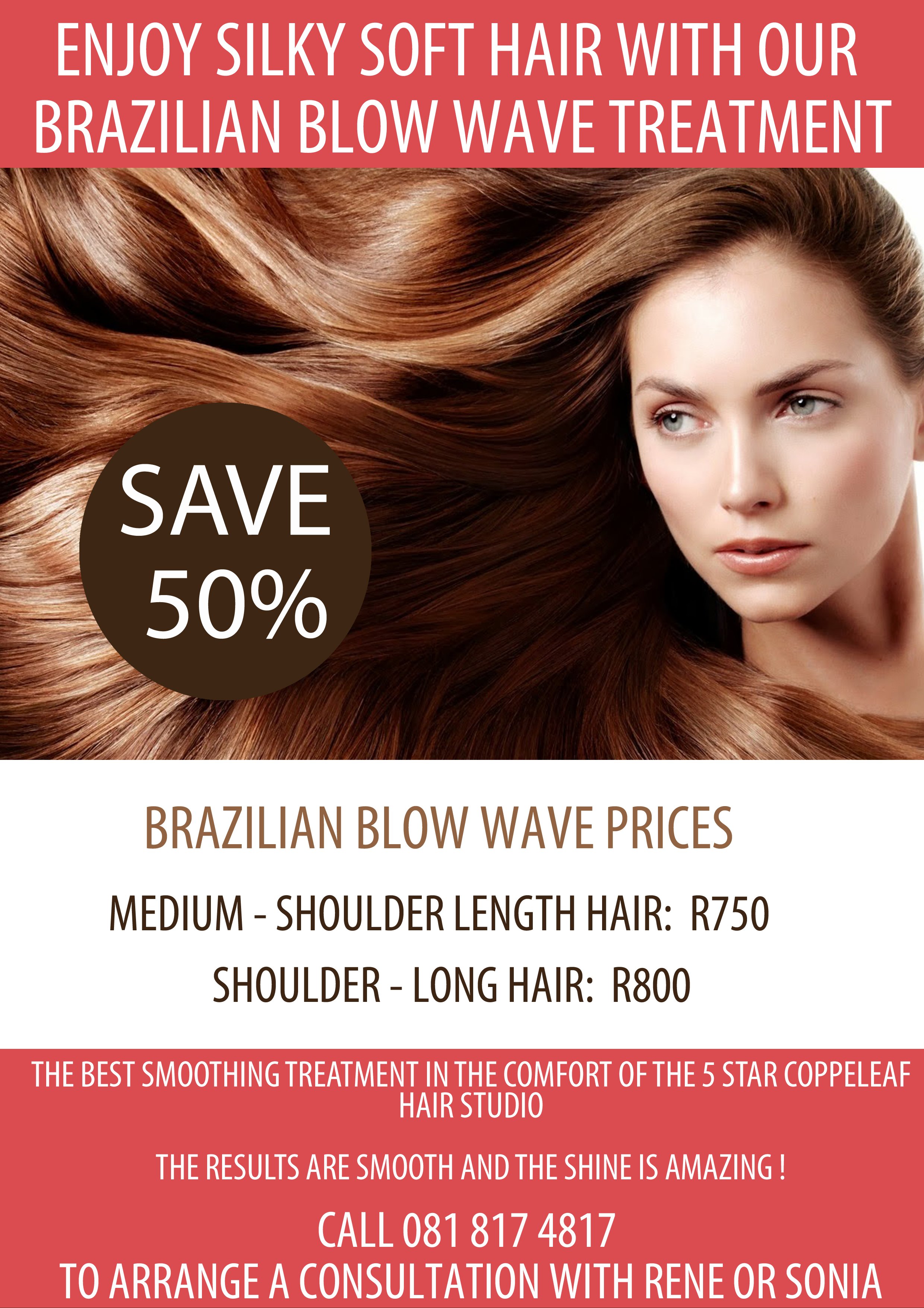Brazilian blow cheap wave specials