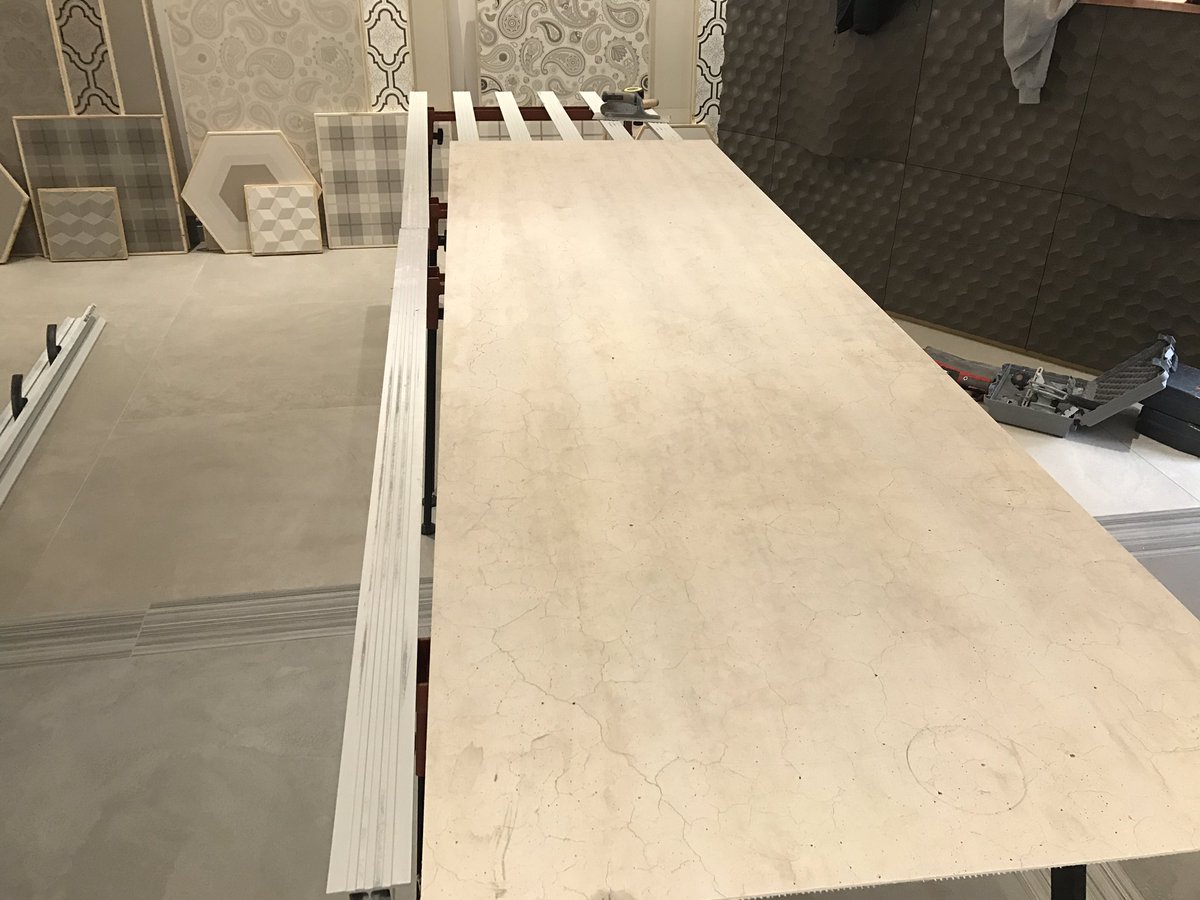 tilers_tools's tweet photo. Sometimes You Need Take Out The Big Boys Tools In Stock NOW  #largeformat #tile displays @casaceramica @ifixporcelain https://t.co/TjsSTqQSLP