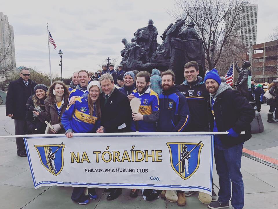 St. Patrick's Day Parade with <a href="/EndaKennyTD/">Enda Kenny</a> !