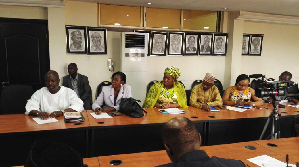 estherclimate's tweet photo. Hon Minister of State @iujibril chairs the #NDCleanUP handing over event at @FMEnvng HQ. #Progress on the #UNEPReport Implementation https://t.co/zu32sHKKnY