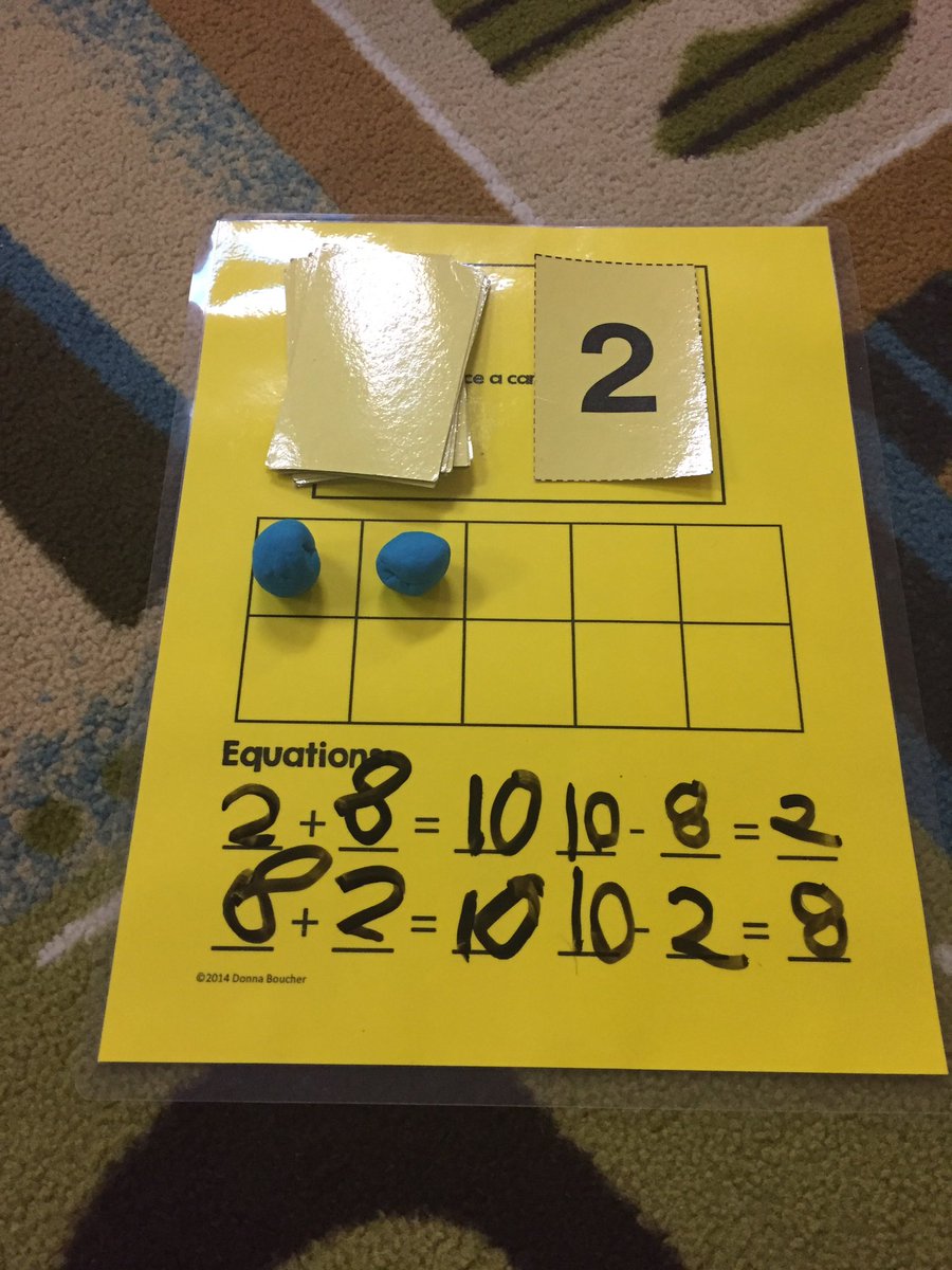 superduperjen1's tweet photo. Getting our math on. Ss working together to share strategies and work together to compose and decompose 10. #collaboration #sharethinking https://t.co/BbQp7VTBgN