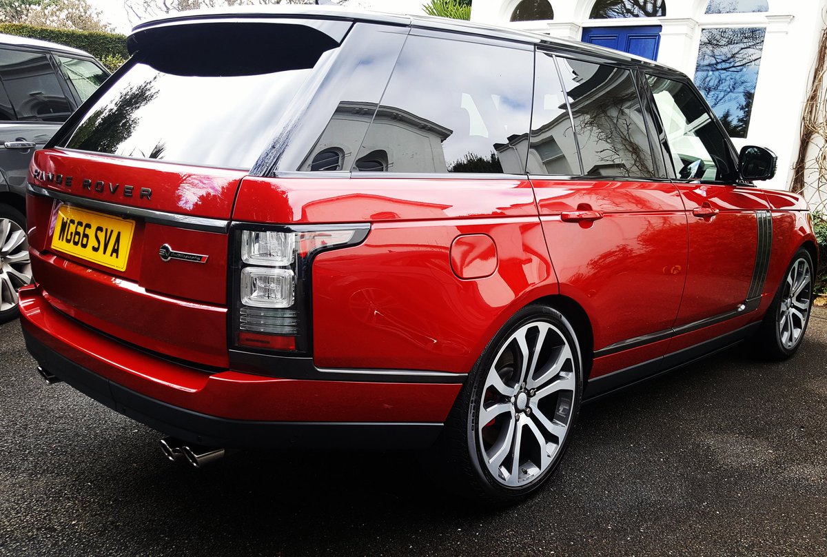 PlatDetailSW's tweet image. Range Rover Vogue SVAutobiography 5.0L beast of a machine completed yesterday. My newest regular customer.