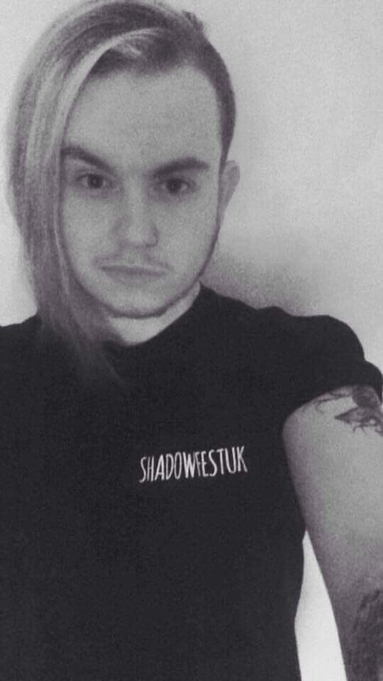 shadow_fest's tweet photo. Kieran representing ๐ค๐ป #shadowfestuk https://t.co/PfeUo33a3S