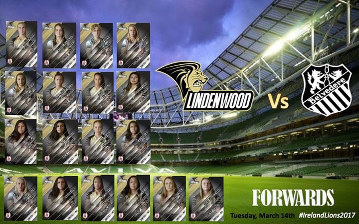 LUWomensRugby's tweet photo. Forwards for tonight's match against top women's club side Old Belvedere ! #Ireland17 #UnitedjOURney https://t.co/7e8vihiJM7