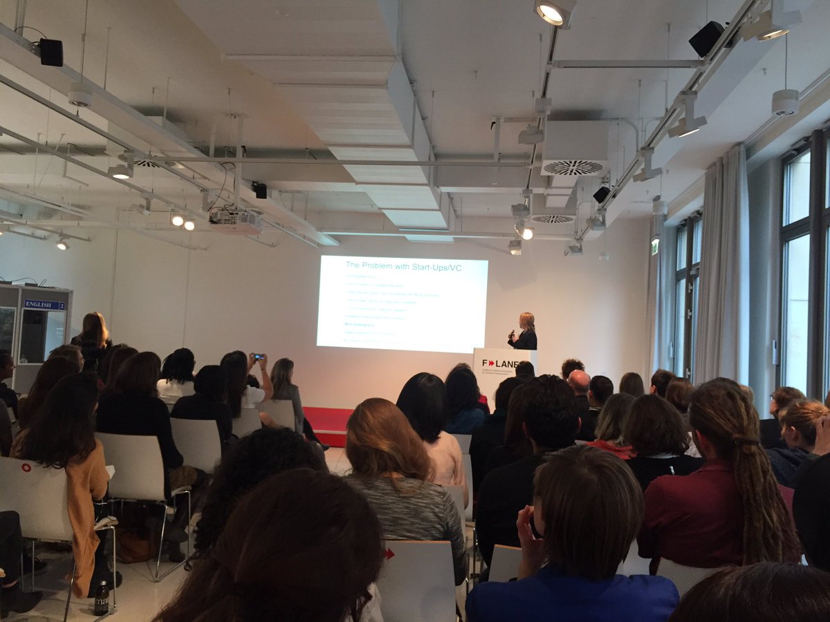 #f-lane accelerator speech about the VC environment in #siliconvalley