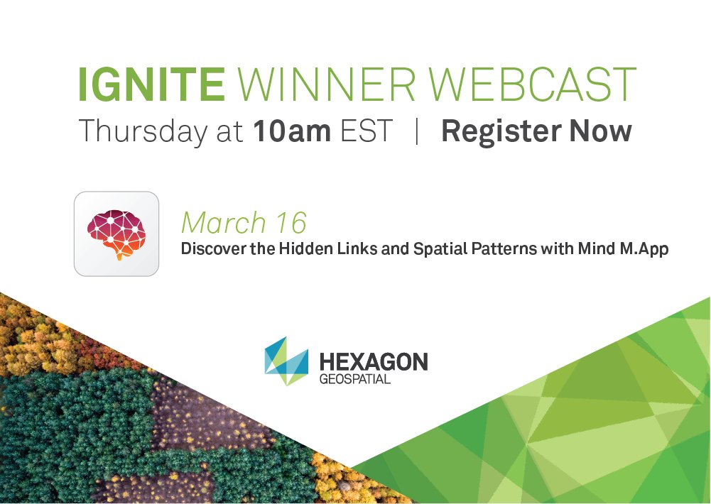 HexagonSIG's tweet photo. Learn about Tomasz Berezowski's revolutionary #SmartMApp that took first place in the #IGNITEyourMApp competition. https://t.co/sQ7FO5c7hD https://t.co/KmHtvNywxU