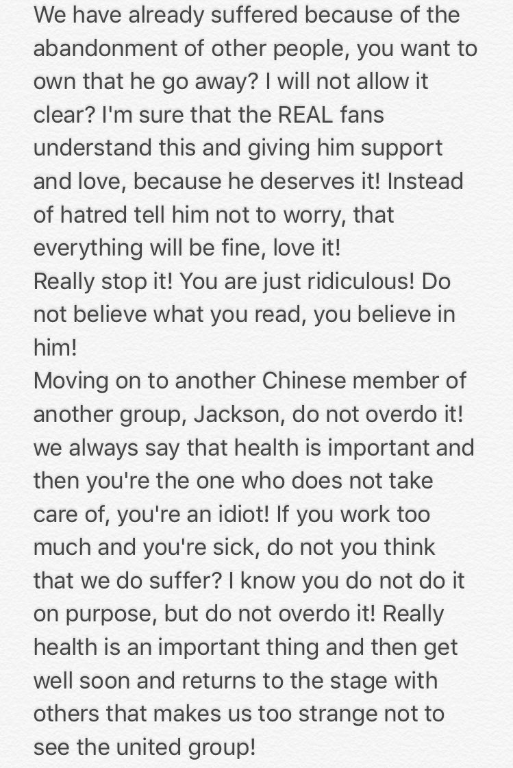 duckie_0's tweet photo. Peace ✌🏻 
#BelieveInYixing
#YixingProtectionSquad
#SupportYixing
#StayWithYixing
#GetWellSoonJackson https://t.co/gLgnLlohaw